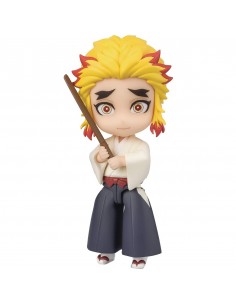 Figura tamashii nations demon slayer kimetsu no yaiba senjuro rengoku figuarts mini