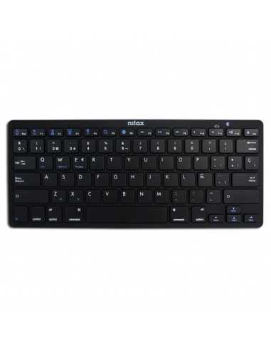 Teclado nilox nxkb01b bluetooh negro