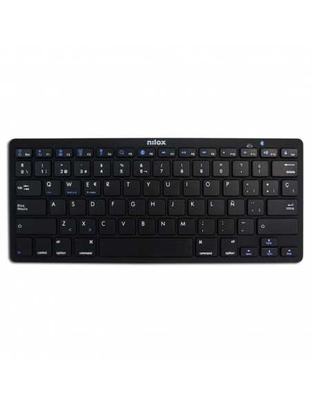 Teclado nilox nxkb01b bluetooh negro