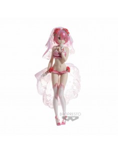 Figura banpresto re: zero starting life in another world ram chronicle exq