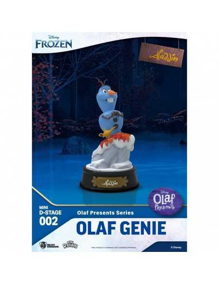 Figura beast kingdom minidstage disney olaf presenta olaf genio