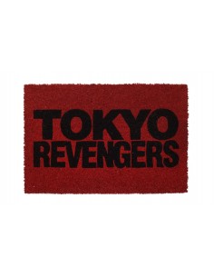 Felpudo 60x40 cm logo sobre rojo tokyo revengers