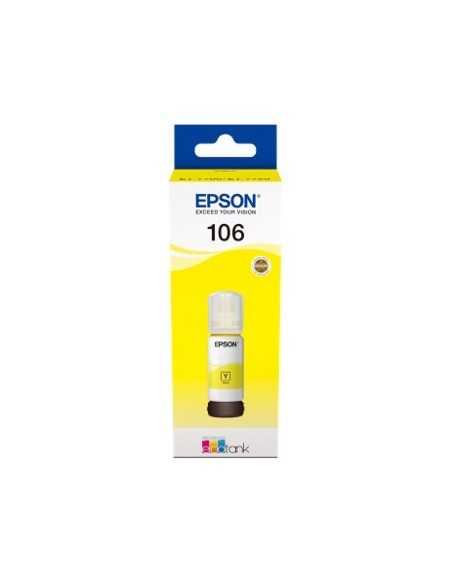 Cartucho tinta epson c13t00r440 106 ecotank amarillo ink et - 7700 - et - 7750