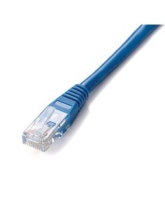 Cable red equip latiguillo rj45 u - utp cat6 5m azul