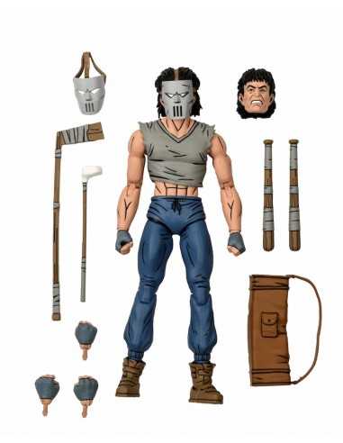 Figura neca tmnt mirage comics scale action figure - casey jones