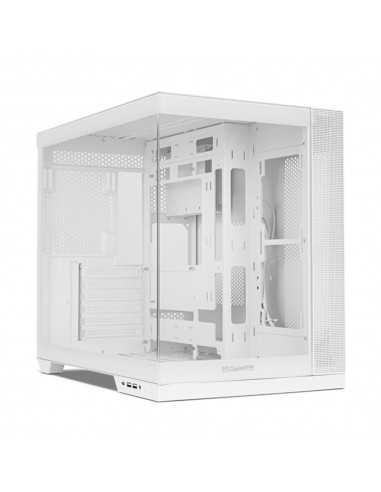 Caja ordenador gaming hummer astra neo atx argb cristal templado blanco