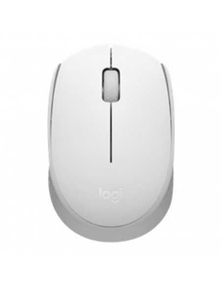 Mouse raton logitech m171 optico wireless inalambrico blanco