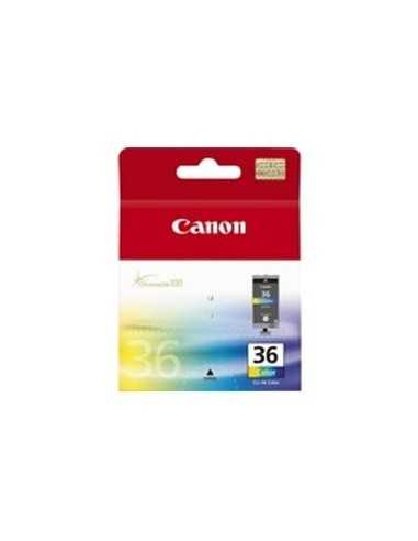 Cartucho tinta canon cli 36 cian - magenta - amarillo pixma mini 260 - ip100