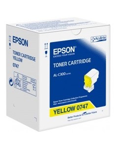 Toner epson c13s050747 amarillo 8.8k
