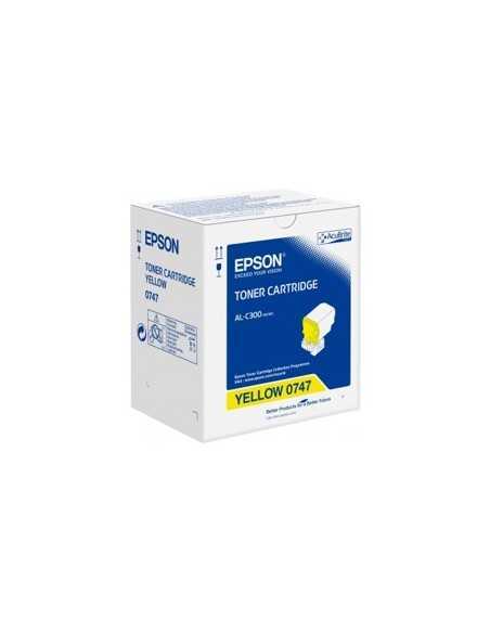 Toner epson c13s050747 amarillo 8.8k
