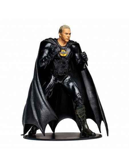 Megafigura mcfarlane toys dc multiverse the flash - batman michael keaton sin mascara