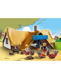 Playmobil asterix: la cabaÃ±a de ordenalfabetix