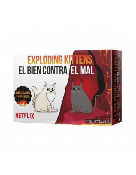 Juego de mesa exploding kittens el bien contra el mal edad recomendada 7 aÃ±os
