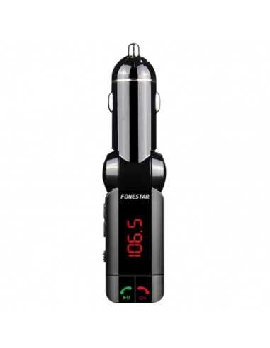 Transmisor fm coche fonestar tl - 3ub bluetooth 3.0 - transmision 0.5 - 2m distancia