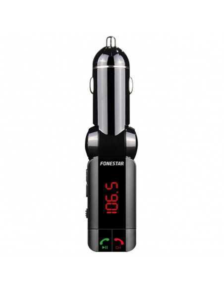 Transmisor fm coche fonestar tl - 3ub bluetooth 3.0 - transmision 0.5 - 2m distancia