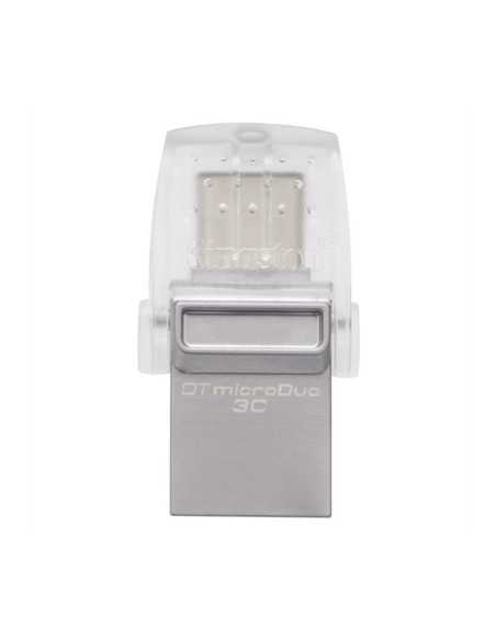 Memoria usb 3.2 usb tipo c kingston 128gb datatraveler micro duo