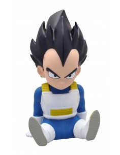 Figura hucha plastoy vegeta sentado chibi 15 cm pvc dragon ball
