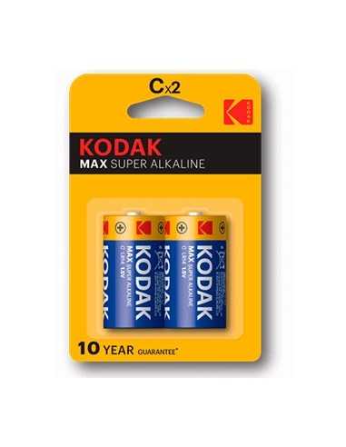 Blister pilas kodak alcalina max c lr14 1.5v - blister 2 pilas