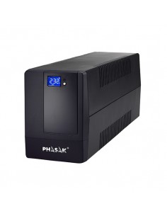 Sai ups phasak 1000va display lcd avr 4xschuko ph 9410