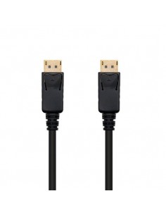Cable displayport nanocable 2m - macho - macho - negro