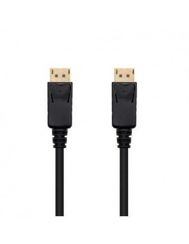 Cable displayport nanocable 2m - macho - macho - negro