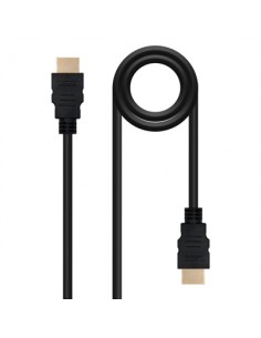 Cable hdmi 1.3 nanocable 1m - macho - macho - negro