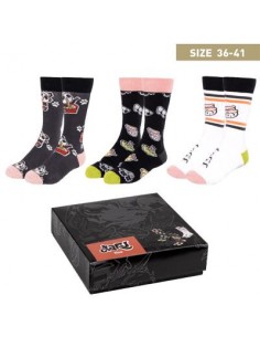 Pack calcetines 3 piezas otaku talla 36 - 41