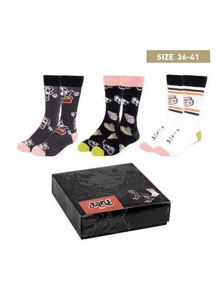 Pack calcetines 3 piezas otaku talla 36 - 41