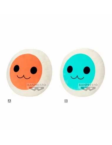 Peluche banpresto taiko no tatsujin donkatsu face plush 37cm 1 unidad aleatoria