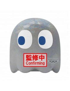 Peluche banpresto big plush pac - man ghost 45th anniversary 20cm