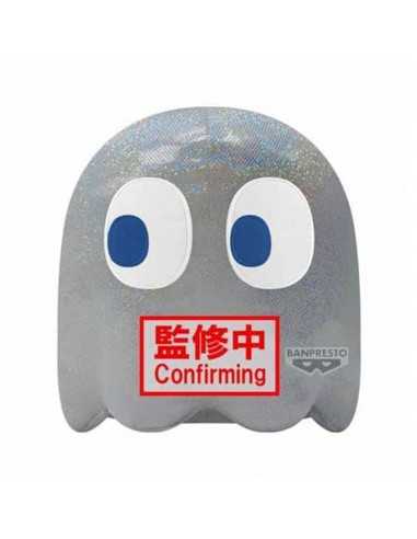 Peluche banpresto big plush pac - man ghost 45th anniversary 20cm