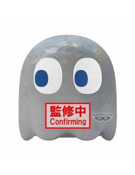 Peluche banpresto big plush pac - man ghost 45th anniversary 20cm