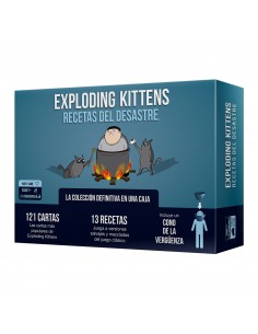 Juego de mesa exploding kittens recetas del desastre pegi 7