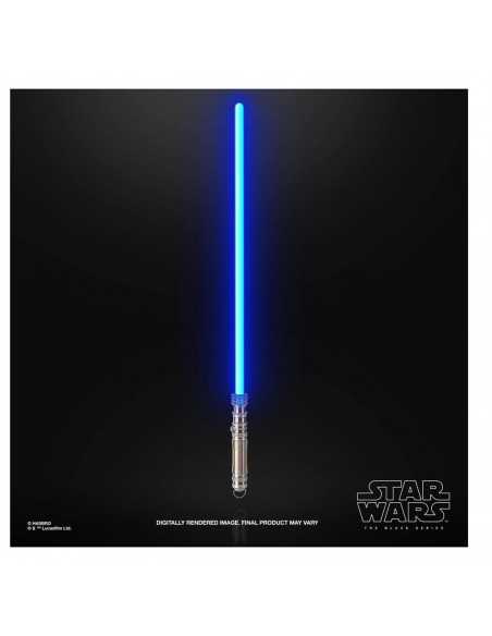 Replica hasbro 1:1 force x sable de luz leia organa black series