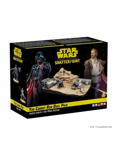 Juego de mesa star wars shatterpoint you cannot run duel pack