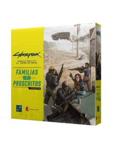 Juego de mesa cyberpunk 2077: familias y proscritos edad recomendada 14 aÃ±os