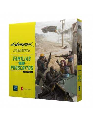 Juego de mesa cyberpunk 2077: familias y proscritos edad recomendada 14 aÃ±os