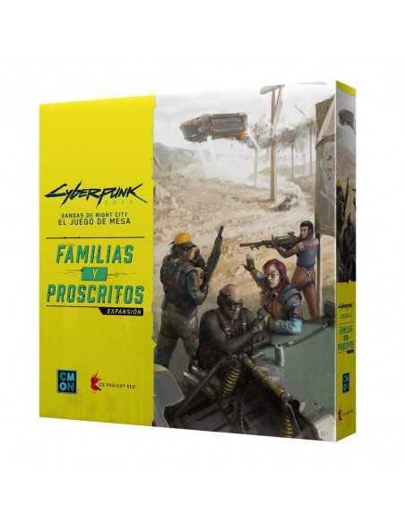 Juego de mesa cyberpunk 2077: familias y proscritos edad recomendada 14 aÃ±os
