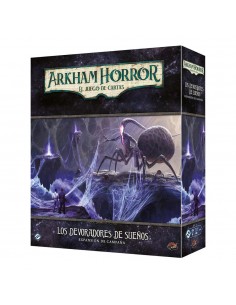 Juego de mesa arkham horror lcg los devoradores de sueÃ±os expansion campaÃ±a edad recomendada 14 aÃ±os