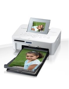 Impresora canon cp1000 sublimacion color photo selphy 300ppp - usb blanca