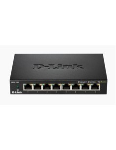 Switch 8 ptos 10 - 100 - 1000 dgs - 108 d - link metal