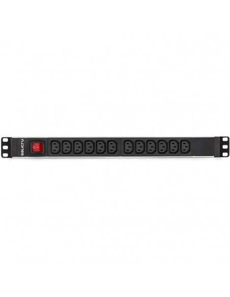 Regleta salicru para rack 19 pulgadas sps pdu 12 tomas iec interruptor