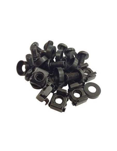 Kit de tornillos y tuercas wp 20 piezas para rack