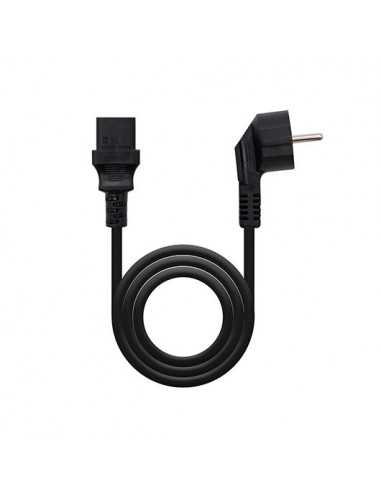 Cable alimentacion nanocable cpu - red 220v 3 m. corriente