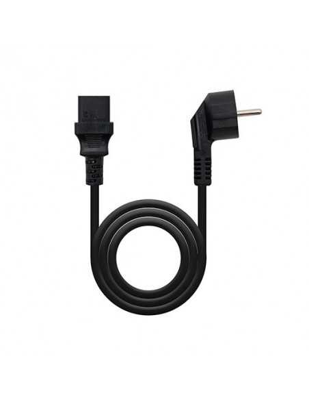Cable alimentacion nanocable cpu - red 220v 3 m. corriente