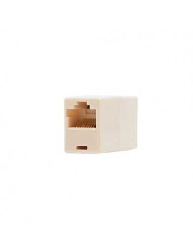 Empalme rj45 nanocable cat 5 - hembra - hembra