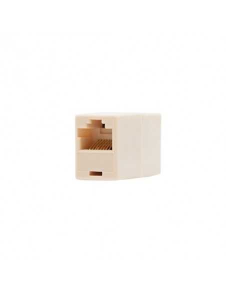 Empalme rj45 nanocable cat 5 - hembra - hembra