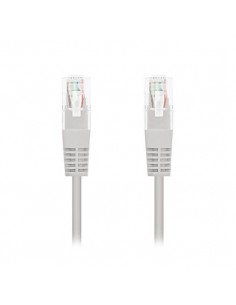 Cable red nanocable latiguillo rj45 utp cat6 7m gris