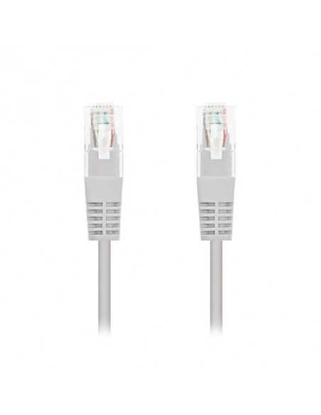 Cable red nanocable latiguillo rj45 utp cat6 7m gris
