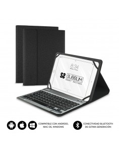Funda + teclado subblim para teclado 10.1 pulgadas negro